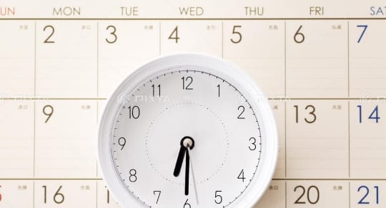 月曜から土曜夜18時30分まで